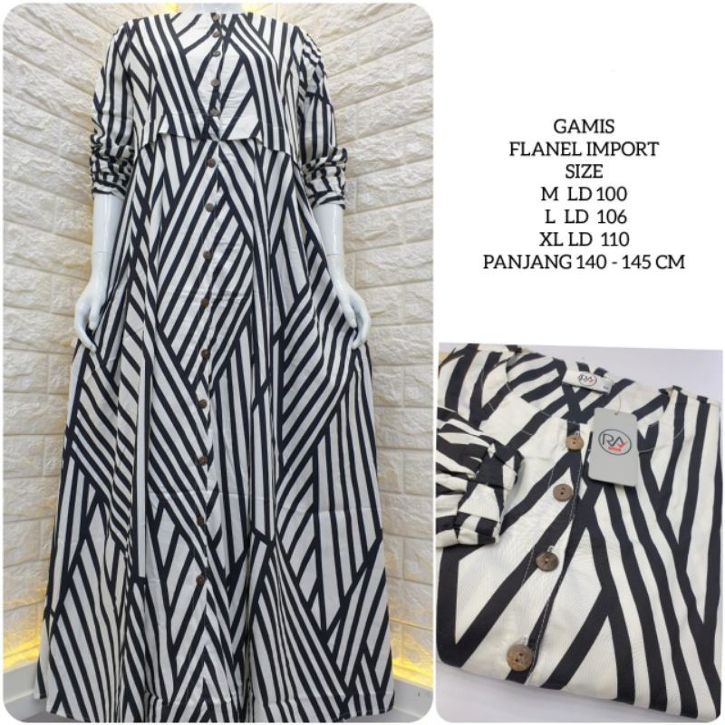 gamis flanel new import|gamis import|gamis fashion