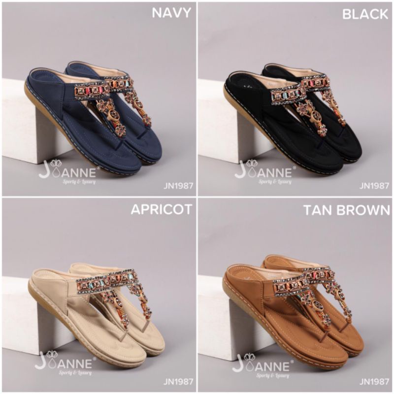 RESTOCK!! [ORIGINAL] JOANNE Sandals Shoes Sepatu Wanita #JN1987