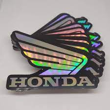 STICKER LOGO HONDA HOLOGRAM