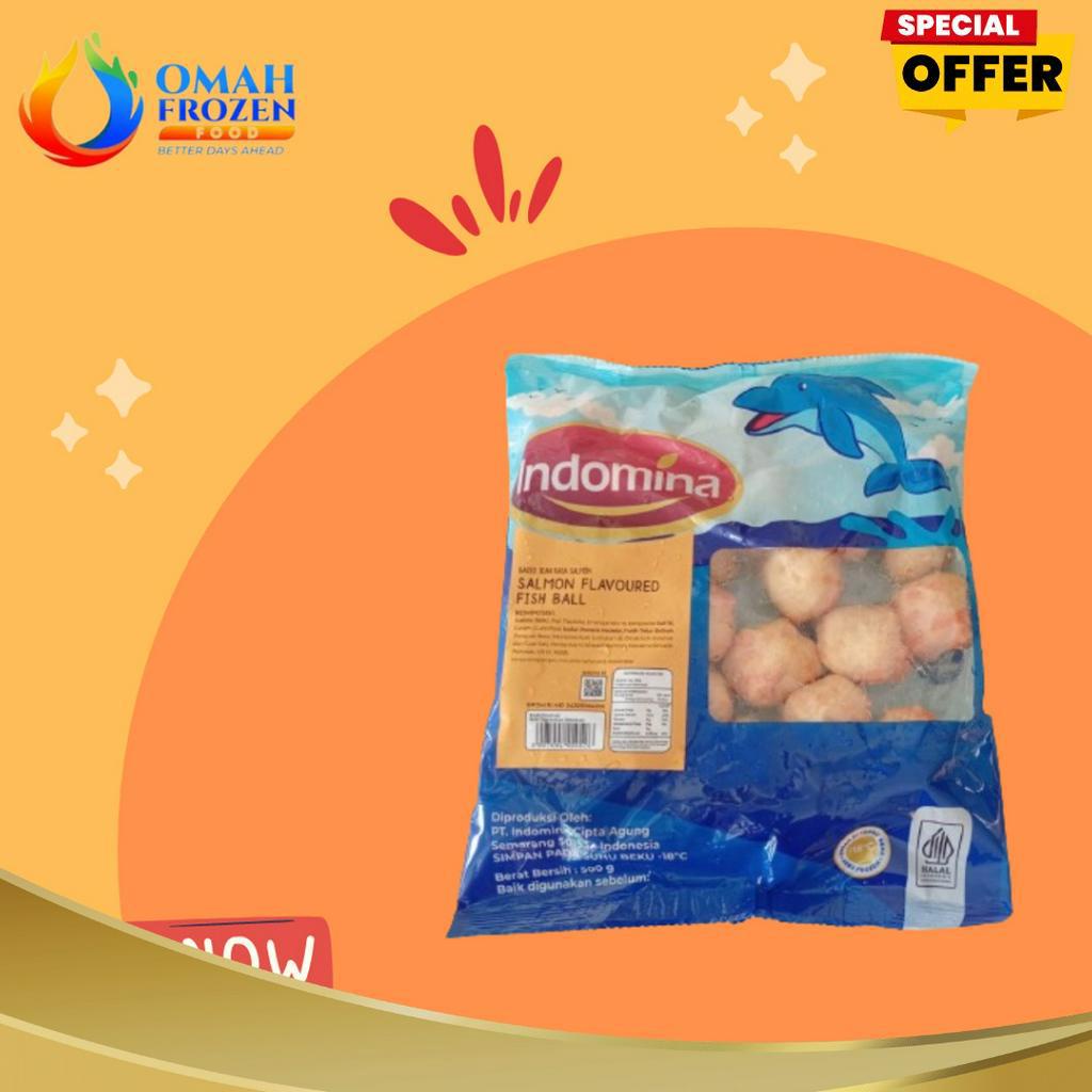 

CUCI GUDANG Indomina Bakso Ikan Rasa Salmon 5gr