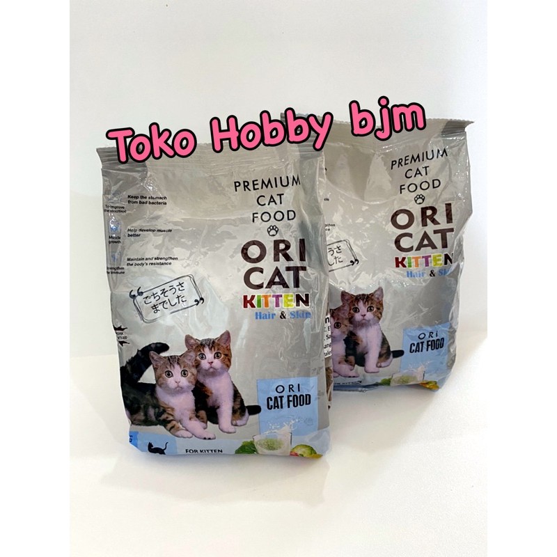 Oricat kitten 800gr - makanan anak kucing ori cat junior kiten 800 gr dry food