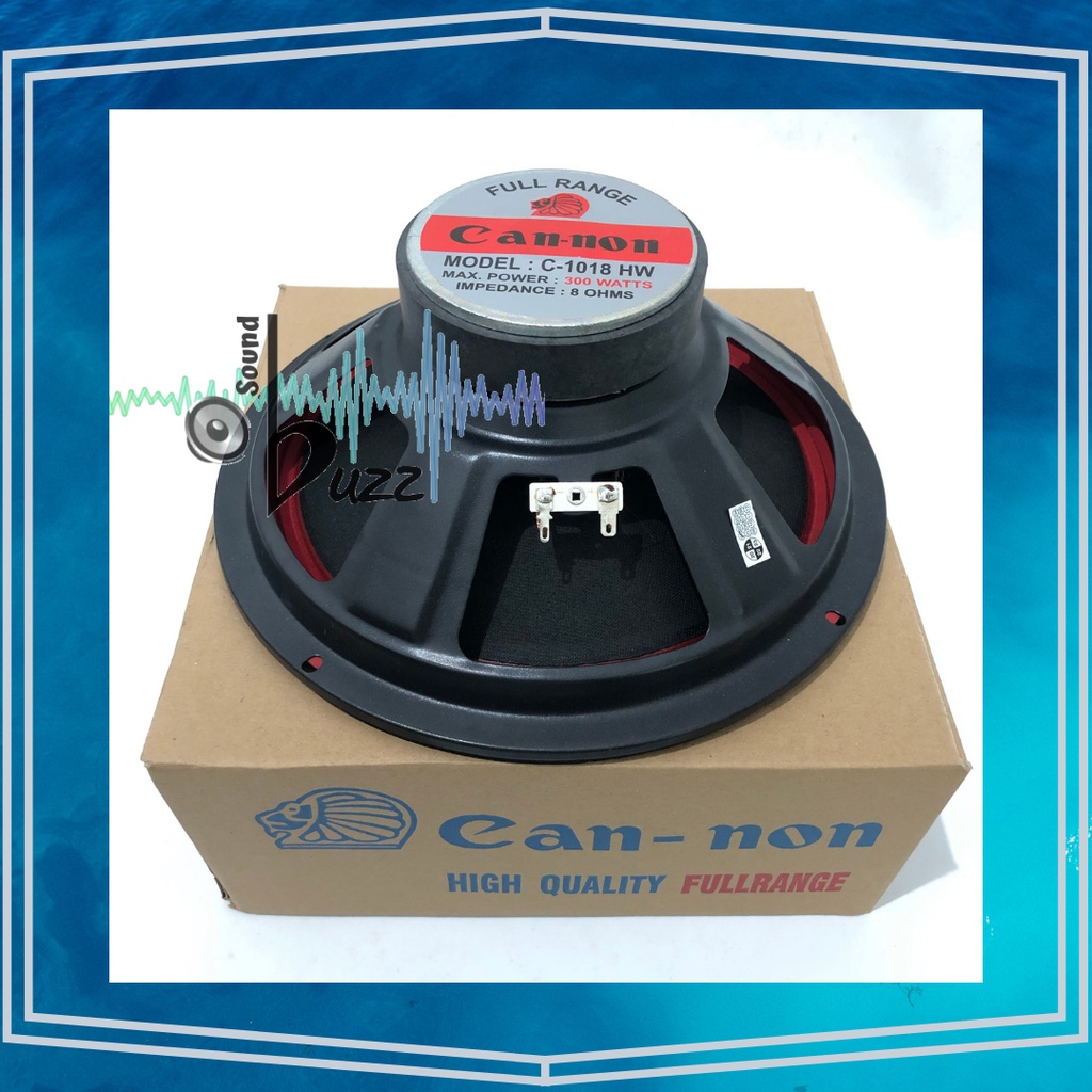 Speaker Cannon 10 inch C 1018 HW Full Range
