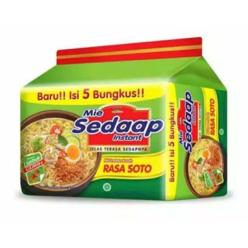

SEDAAP MIE INSTANT Rasa SOTO 5x75g