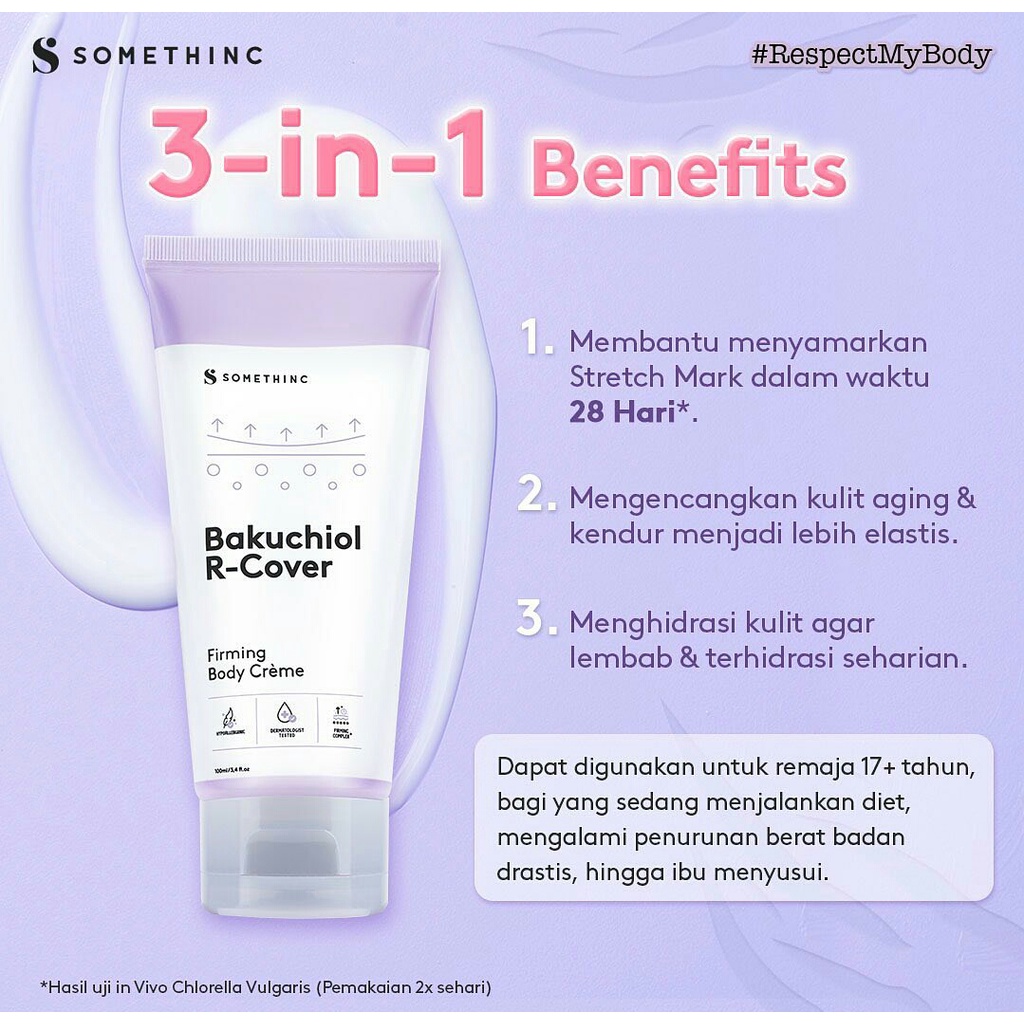 SOMETHINC Bakuchiol R-Cover Firming Body Crème100ml