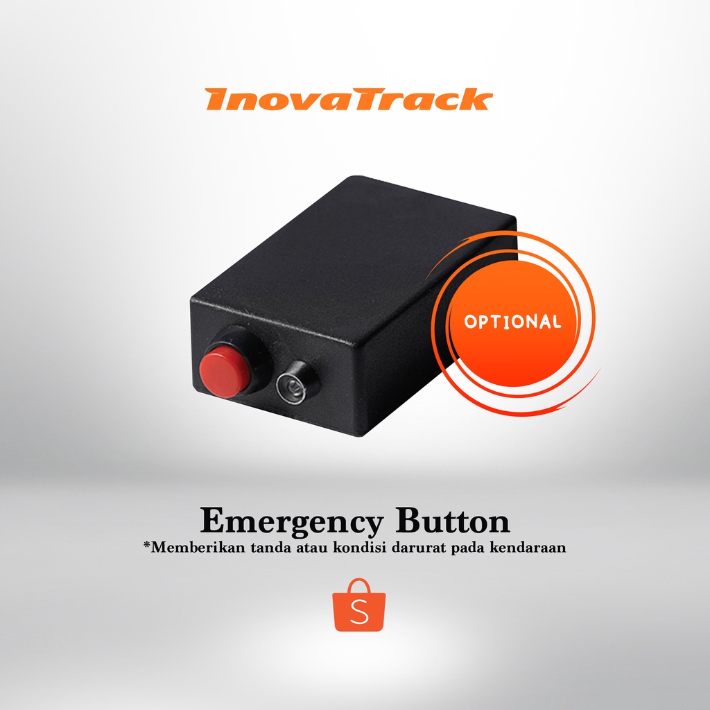 Optional GPS Emergency Button Tombol Darurat Kendaraan Mobil Truk