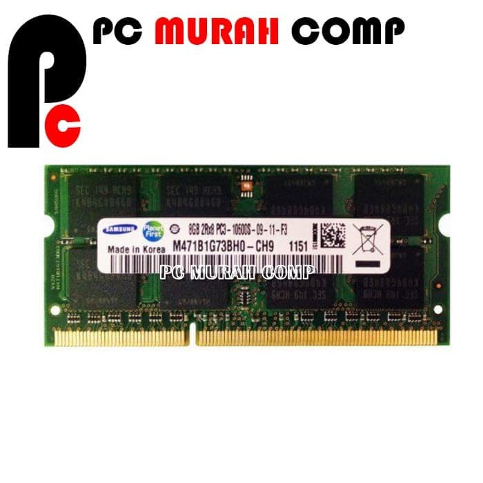 RAM / MEMORY LAPTOP ddr3 2gb  PC 12800 MERK samsung