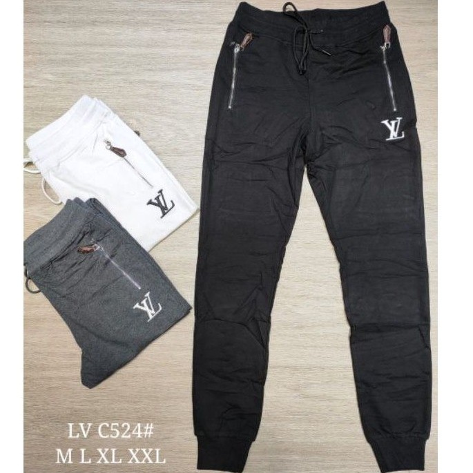 Celana Joger Panjang Branded LV Mirror 1:1