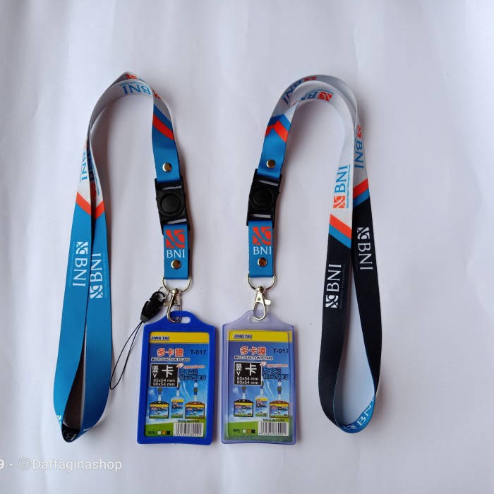 

Spesial Lanyard Gantungan Idcard Bank Bni Promo