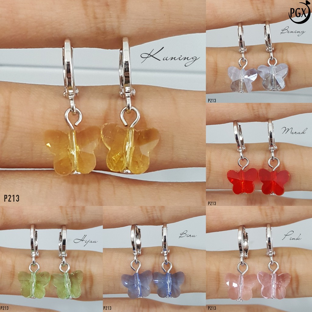 PGX Anting Jepit Xuping Lapis Emas Aksesoris Perhiasan Premium - P213