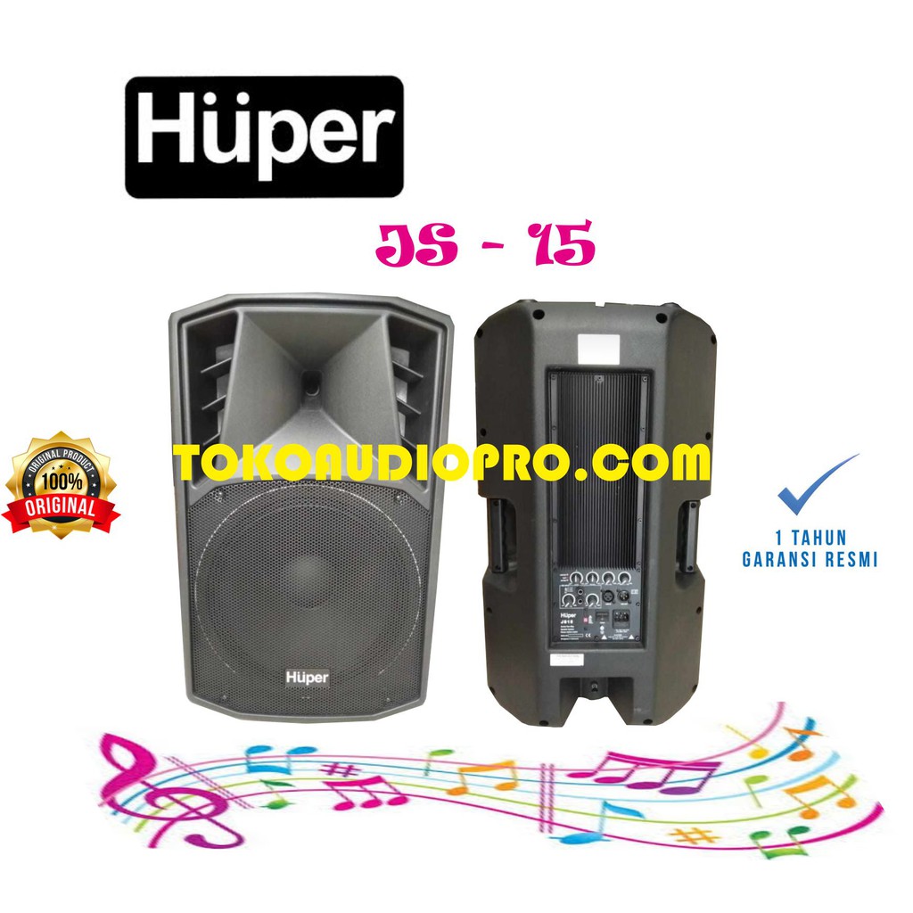 Huper JS15 Speaker Aktif original Huper JS-15