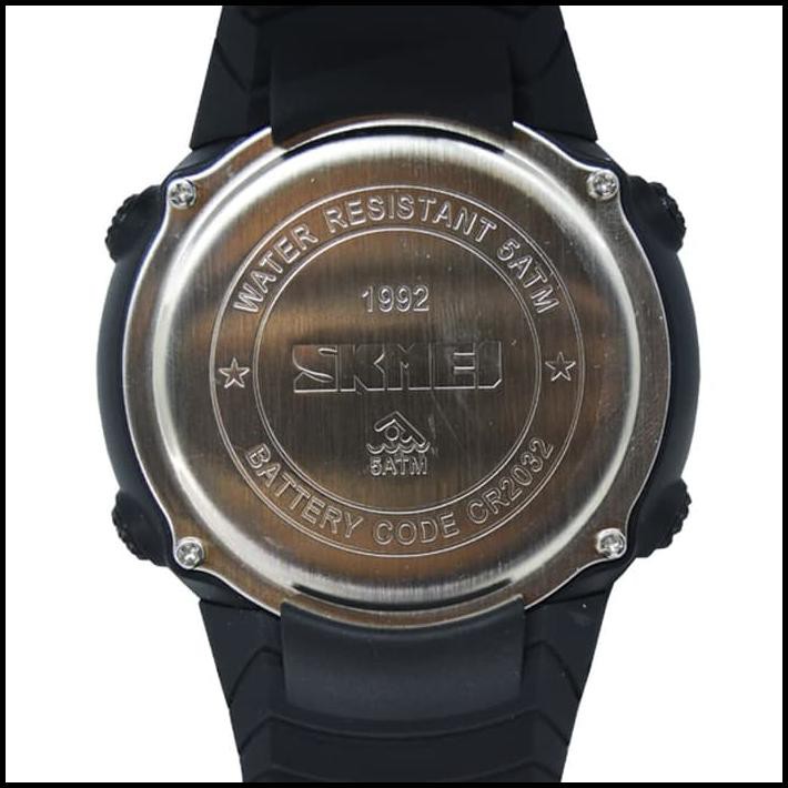 NOTED EKSKLUSIF SKMEI 1992 JAM TANGAN DIGITAL SPORTY PRIA JAM TANGAN PRIA ORIGINAL - HITAM 