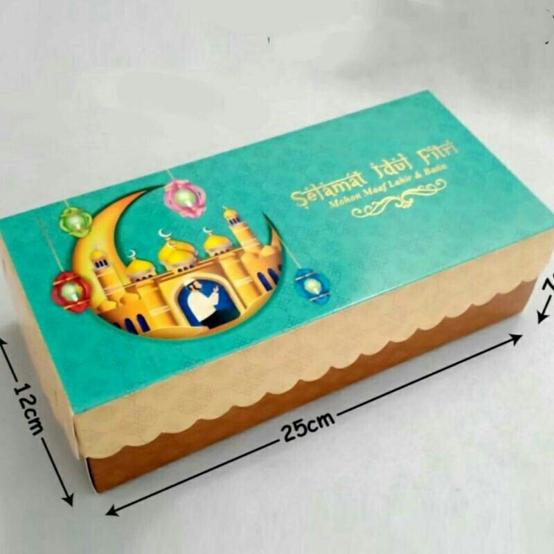 

cake box - box kue lebaran - box parcel lebaran - kotak kue - box hampers - dus kue idul fitri