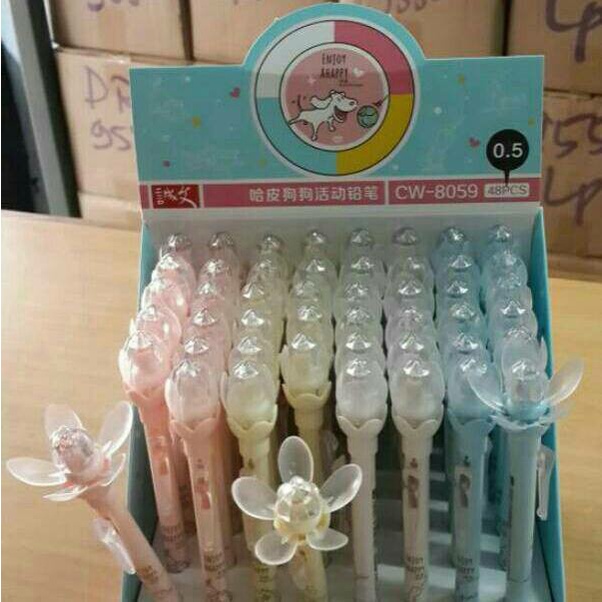 

Mantap Pensil Mekanik Motif Bunga 48Pcs Hot Sale