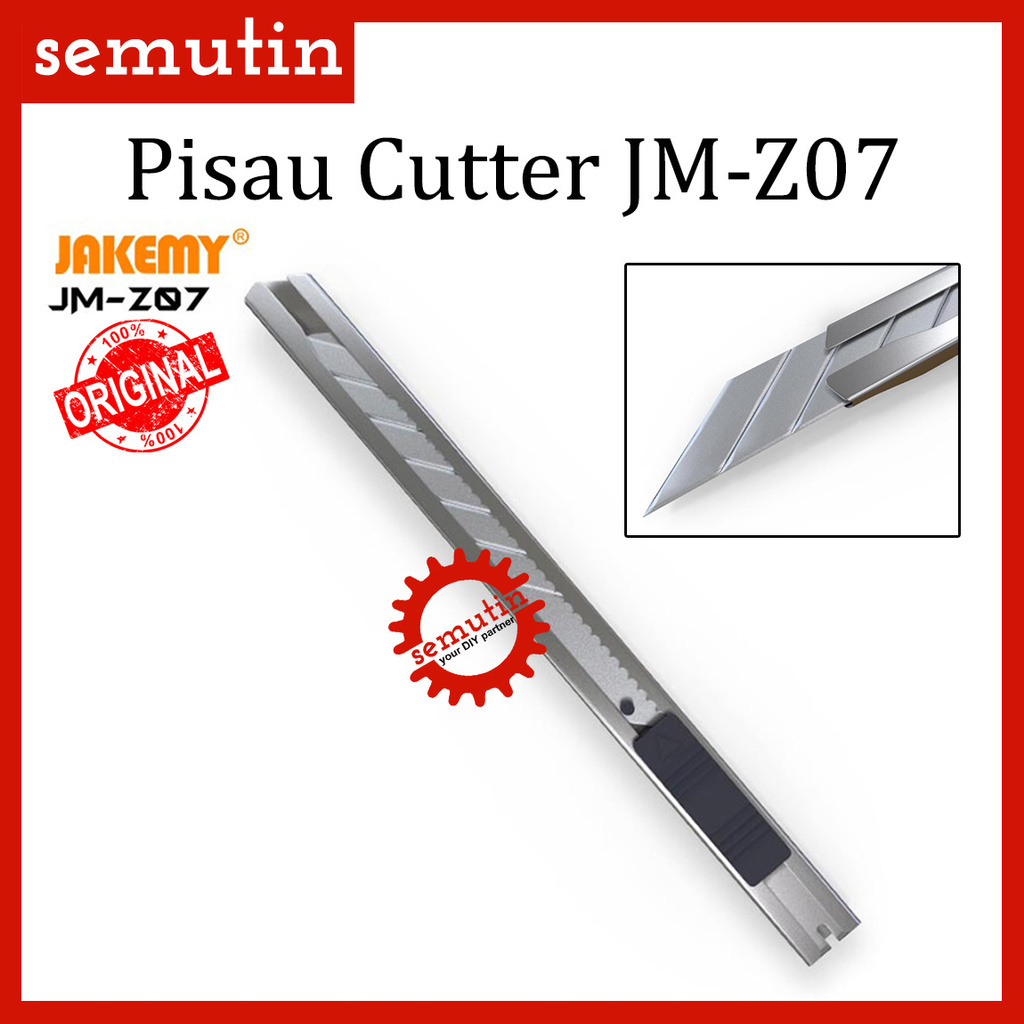 

Pisau Cutter JAKEMY JM-Z07 ORIGINAL / Knife Cutter / Art Craft