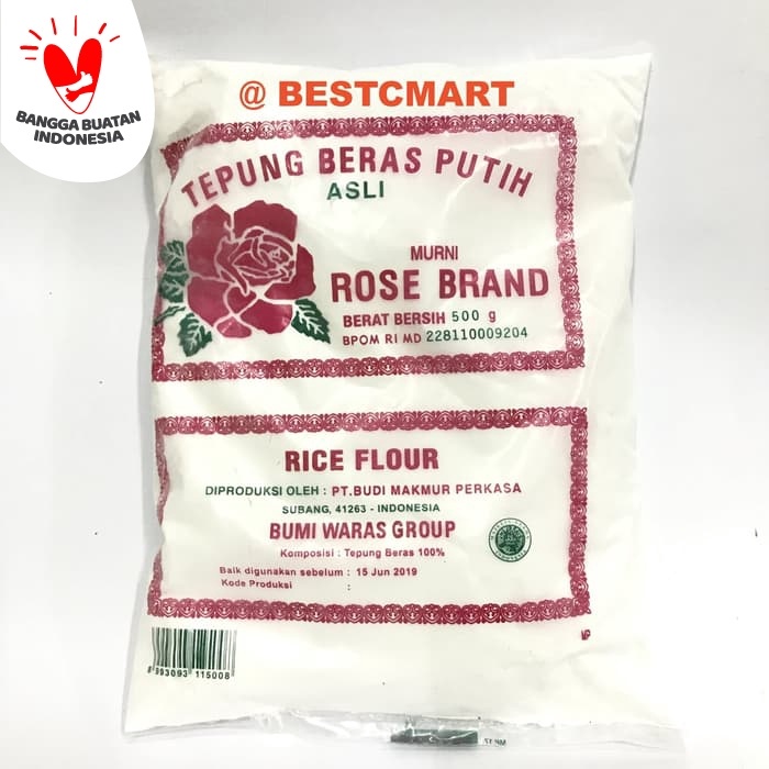

Ds11D0 Rose Brand Tepung Beras Putih / Rice Flour 500 Gr G6040B