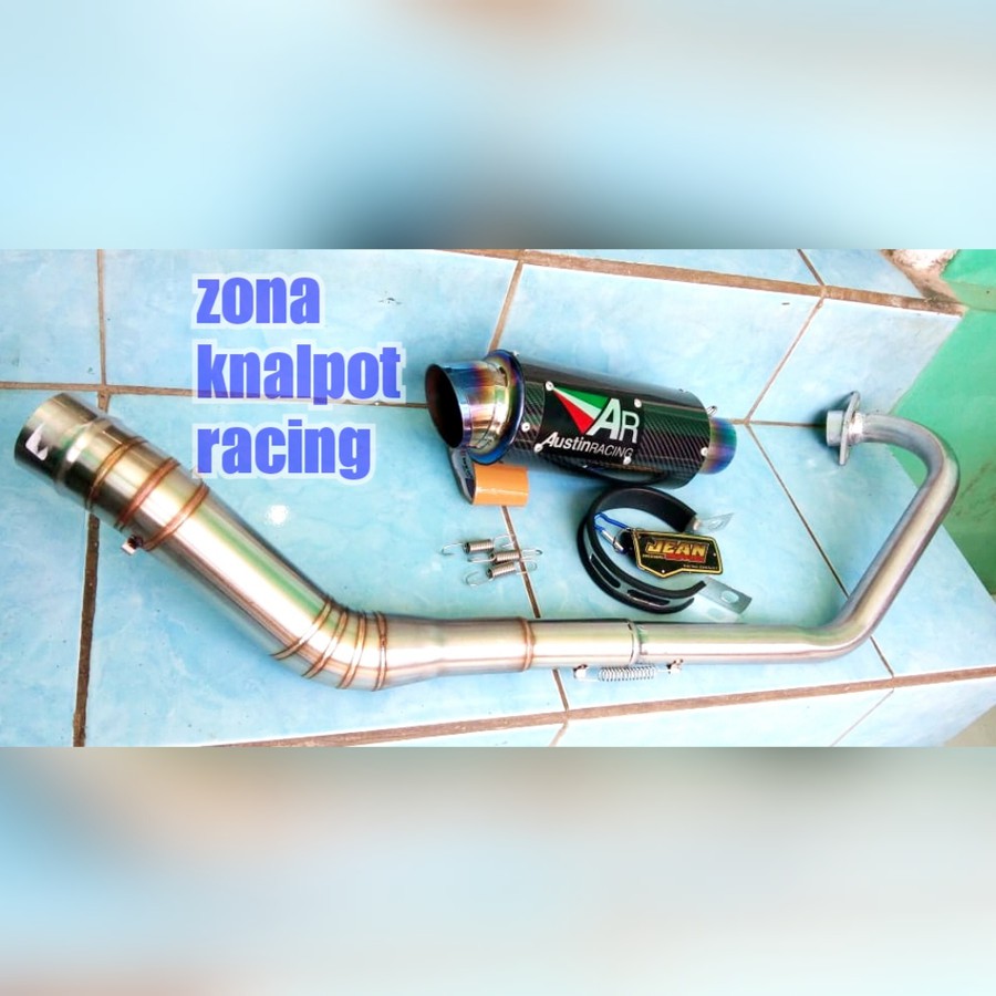 knalpot austin racing vixion r15 bison gsx.knalpot austin racing