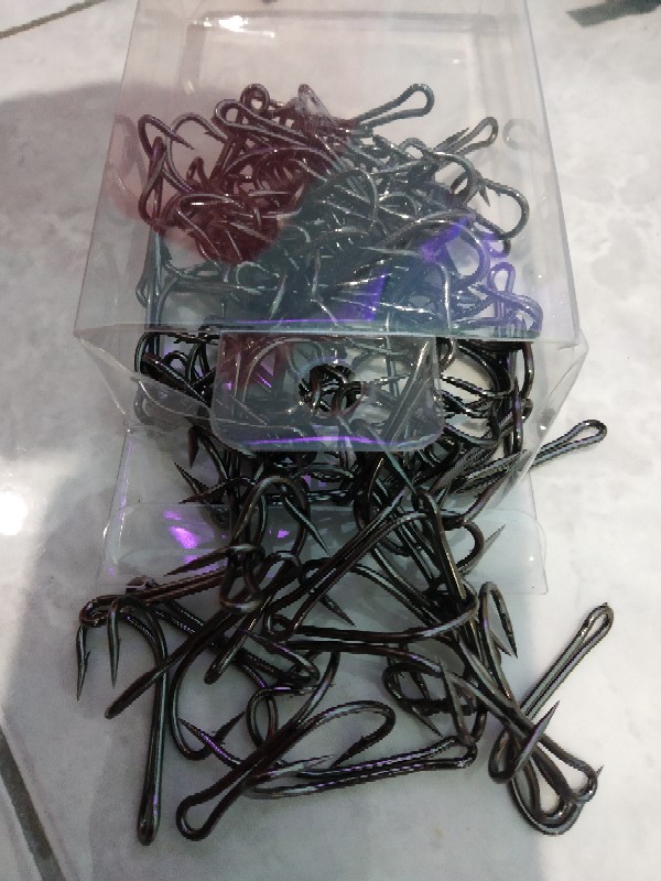 Double Hook Black Nickle