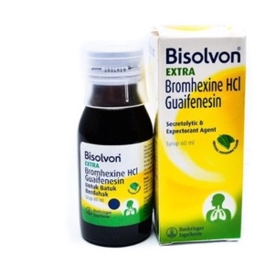 

Bisolvon Extra Rasa Pepermint 60ml / Obat Batuk / Batuk Berdahak