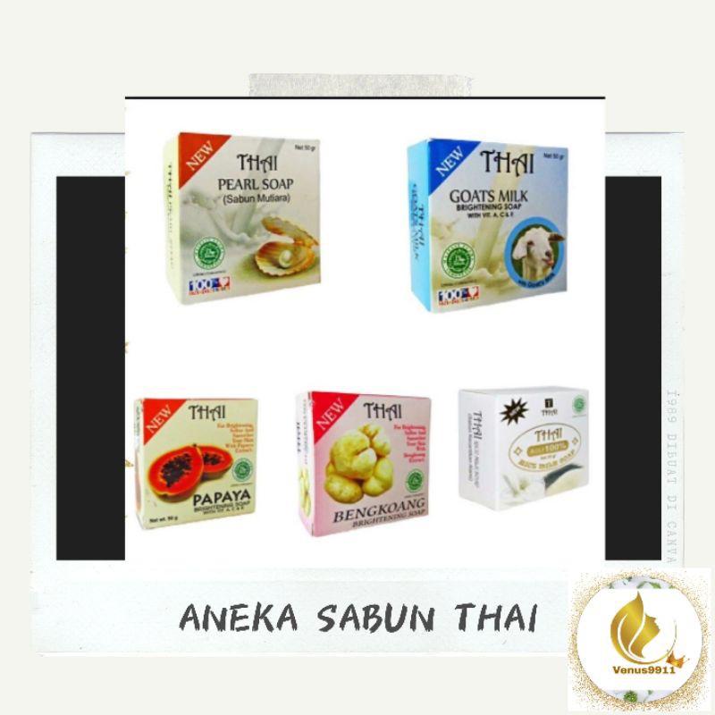 SABUN THAI GOATS MILK ORIGINAL 100% / SABUN PEMUTIH ORIGINAL 100%