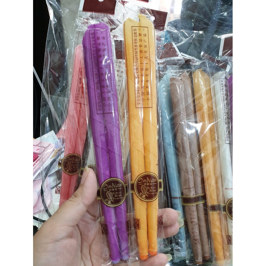 [HARGA 1 BIJI] Ear Candle TEROMPET Indian Original Terapi Telinga Aromaterapi