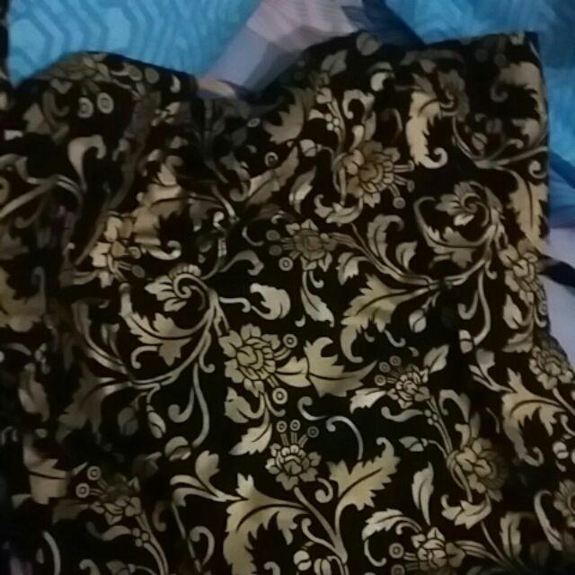 Batik Dolby Dolbi Dobby Doby Tenun Sutra Tulis Katun Atbm Baron Atasan Batik Wanita Sogan Srg308