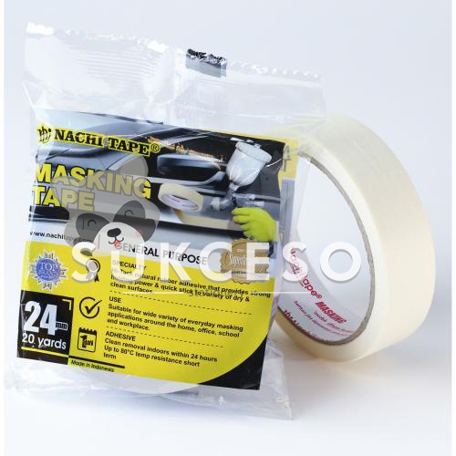 

Nachi Masking Tape 24mm x 20 yards Murah Berkualitas