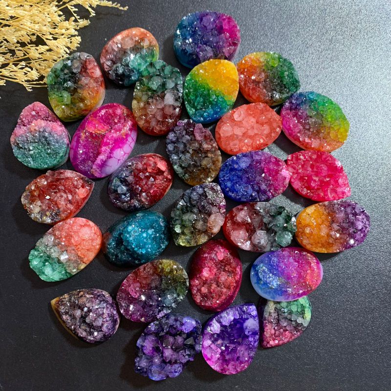 Dyed Druzy Es 4cm / Batu Druzy / Druzy Warna