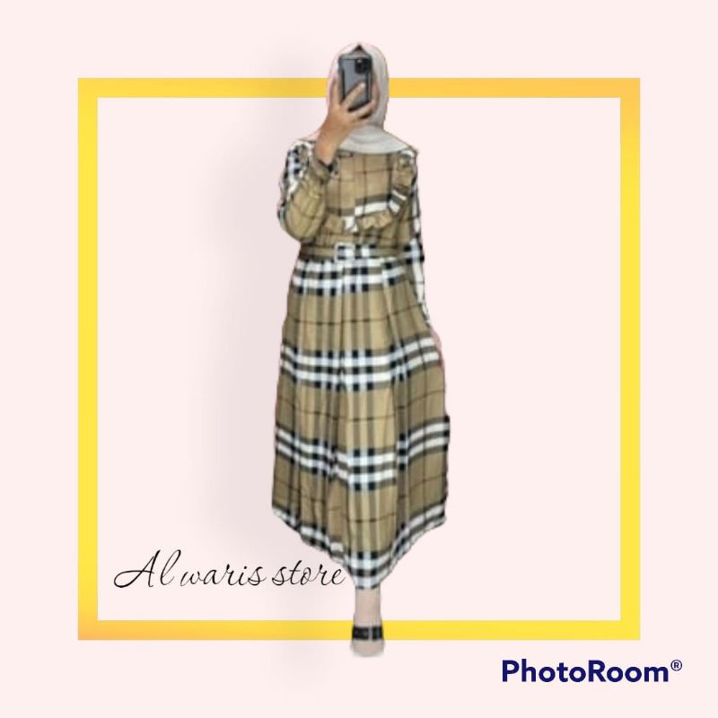 Gamis shakila motif kekinian | Gamis terbaru bahan premium shakila