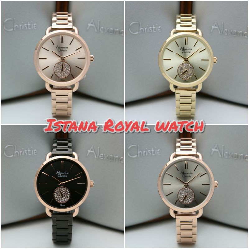 [BEST SELLER✔]JAM TANGAN WANITA ALEXANDRE CHRISTIE AC2907 / AC 2907 ORIGINAL GARANSI RESMI 1TAHUN