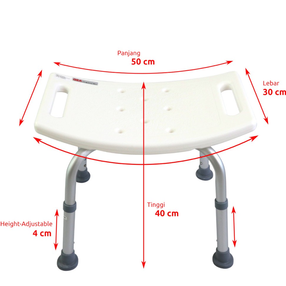 Shower Chair Kursi Mandi GEA FS797L / FS 797 L / Kursi Mandi GEA FS 797L