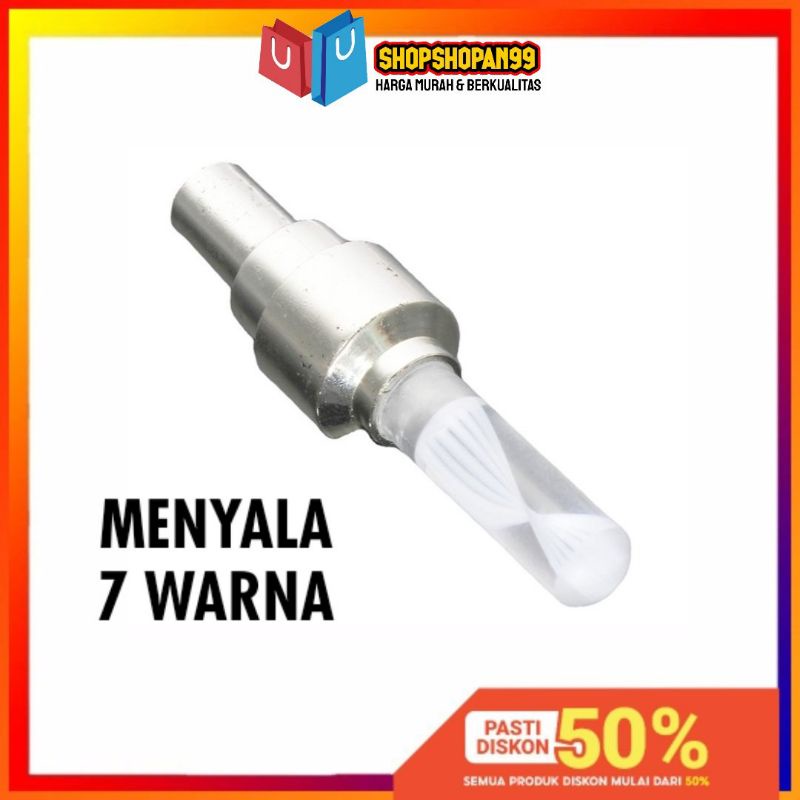 Tutup Penti LED 7 Warna (1 Pcs) - Menyala 7 warna free batrai