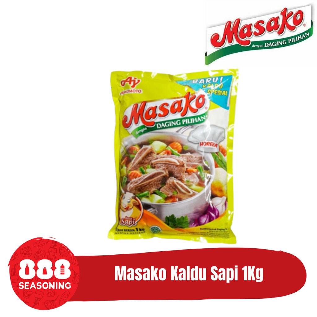 

MASAKO KALDU SAPI PENYEDAP RASA 1000g/ 1kg