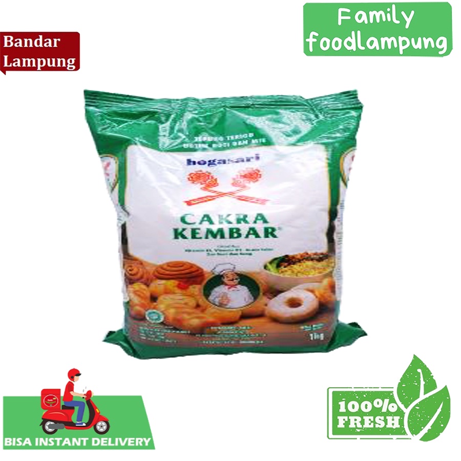 

Tepung Terigu Cakra 1 kg Family Food Lampung