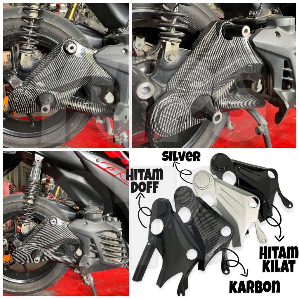 COVER SWING AEROX LAMA COVER ARM YAMAHA AEROX OLD COVER AKSESORIS AEROX 155 PROTECTOR AEROX COVER ARM AEROX PNP UNIVERSAL ALL MOTOR AEROX