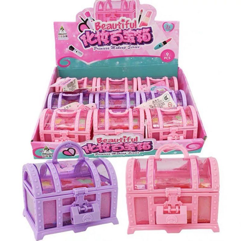 (SH 11) mainan anak dandan,makeup Treasure Make Up Box