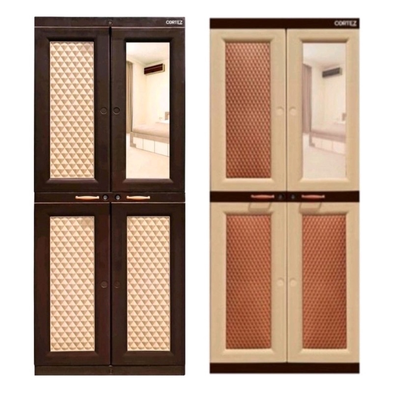 Lemari Plastik Jumbo / Lemari Cortez Tabitha Gantungan - Rak / Lemari Modern / Lemari murah