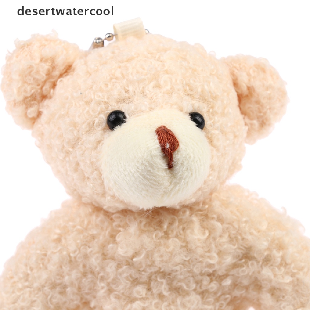 Deid 1pc Mainan Boneka Beruang 12cm Bahan Plush Untuk Hadiah Ulang Tahun