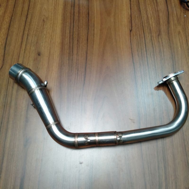 Header / Leheran Knalpot Racing Inlet 50 Beat/Fi Scoopy/Fi CLD Racing Original