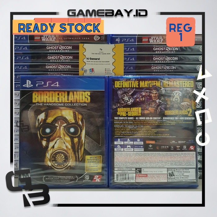PS4 Borderlands The Handsome Collection