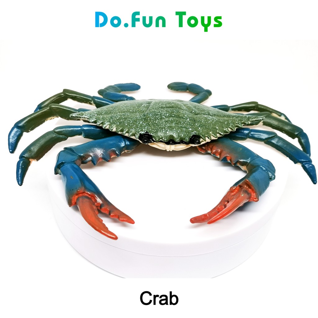 CRAB | Animal Figurine/ Mainan Miniatur Figur Hewan Kepiting