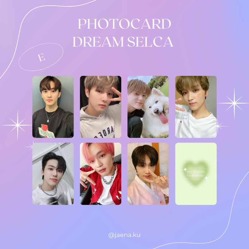 [NCT DREAM] PHOTOCARD NCT DREAM SELCA #1 ‼️BACA DESKRIPSI‼️