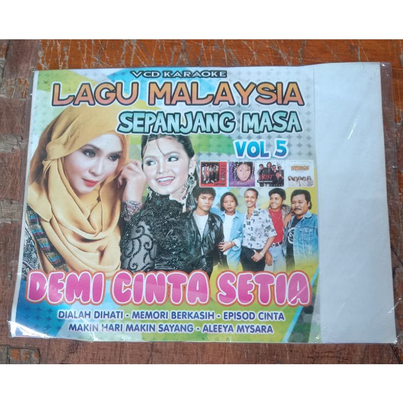 Kaset Vcd  lagu Malaysia sepanjang masa