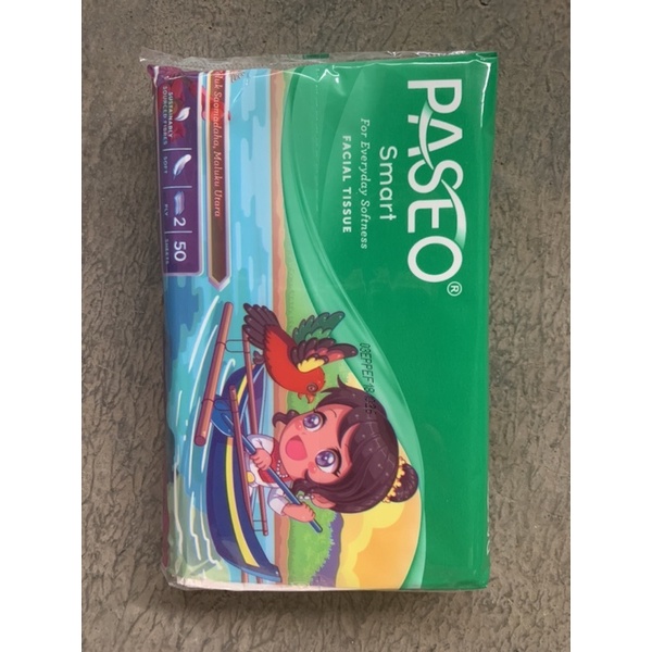 Tissue paseo smart / tissue paseo smart facial / tissue paseo 50 sheet / paseo tisu / tisu paseo sma