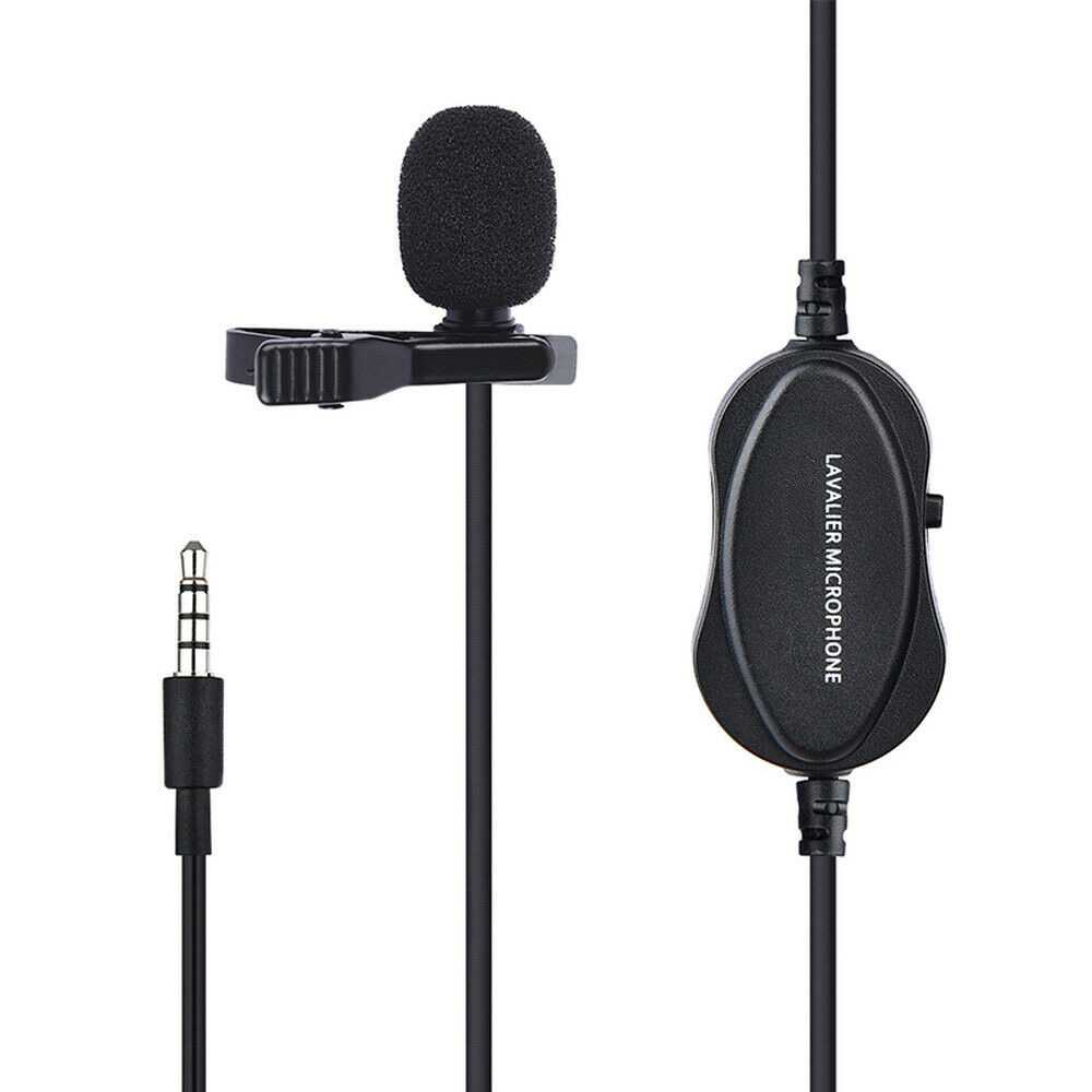 Microphone Mic Professional Recording Lavalier Video  3.5mm