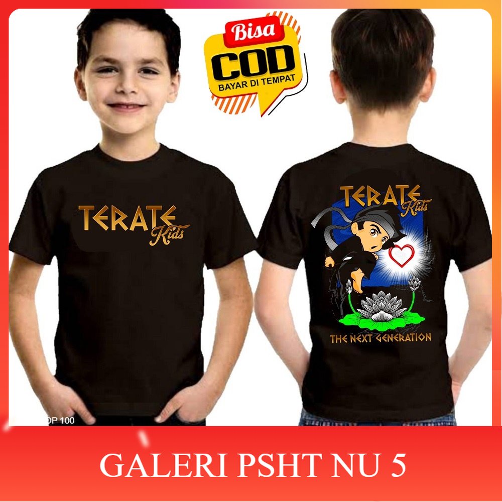 KAOS TERATE KIDS-KAOS PSHT ANAK ANAK DAN BAYI-KAOS PSHT ANAK-KAOS SH TERATE ANAK