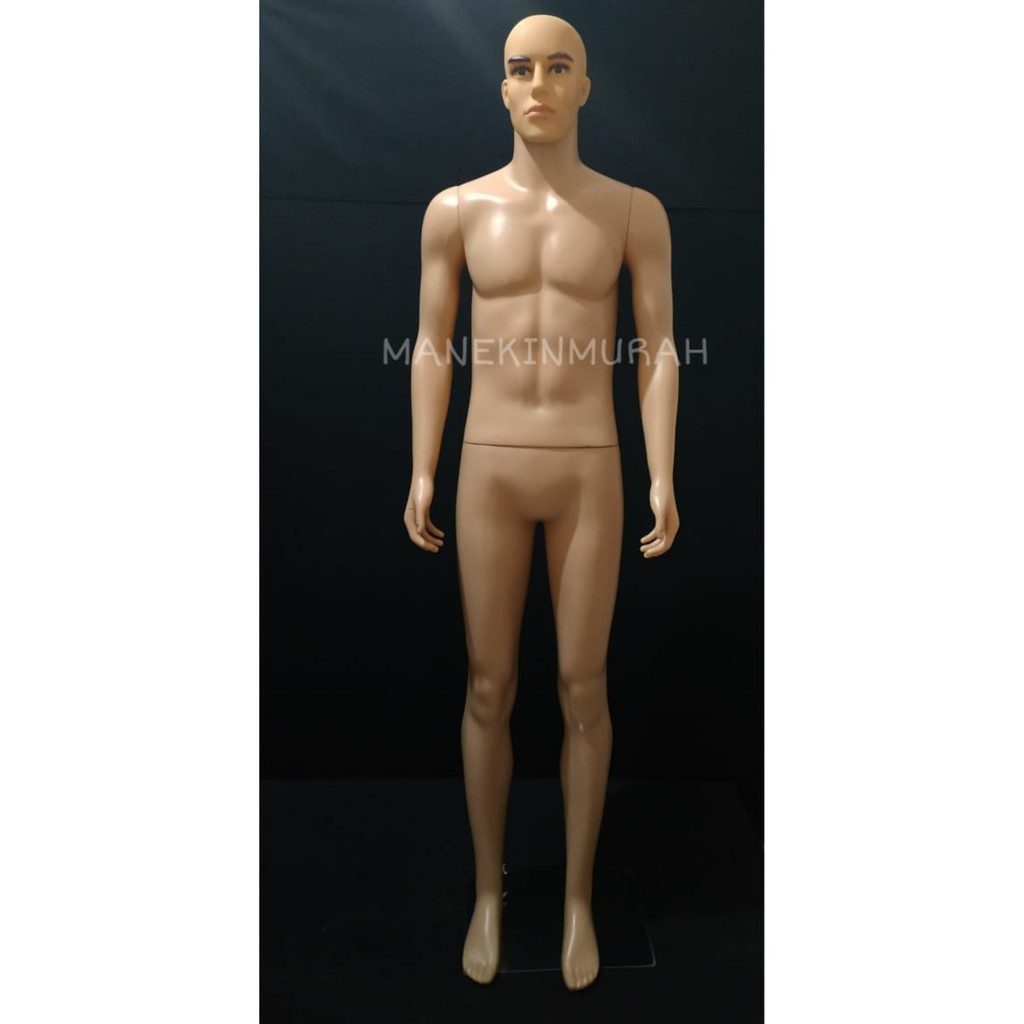 Patung Manekin Full Body Pria Cowok - Plastik