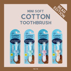 MINI SOFT COTTON TOOTHBRUSH KIDS/SIKAT GIGI LEMBUT