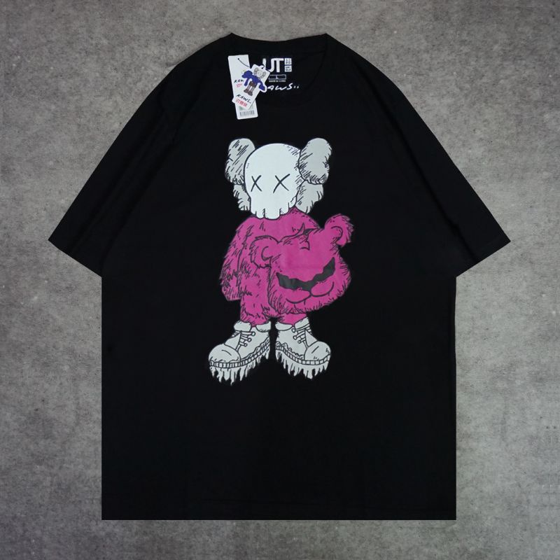 KAOS UNIQLO KAWS - BAJU T SHIRT UNIQLO X KAWS AUTHENTHIC-3