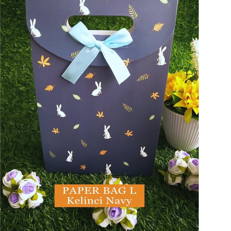 

PROMO 11.11 KODE-491 Paper Bag Pita Cantik ukuran L / Tas Ulang tahun - PATTERN SERIES