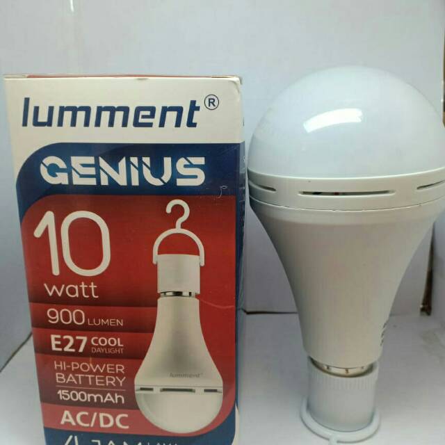 (VCM) LAMPU LED EMERGENCY  LUMMENT GENIUS 10 WATT